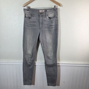 Guess 1981 Skinny Jeans Womens 31 Gray Stretch Denim Jean Pants Mid Rise Medium